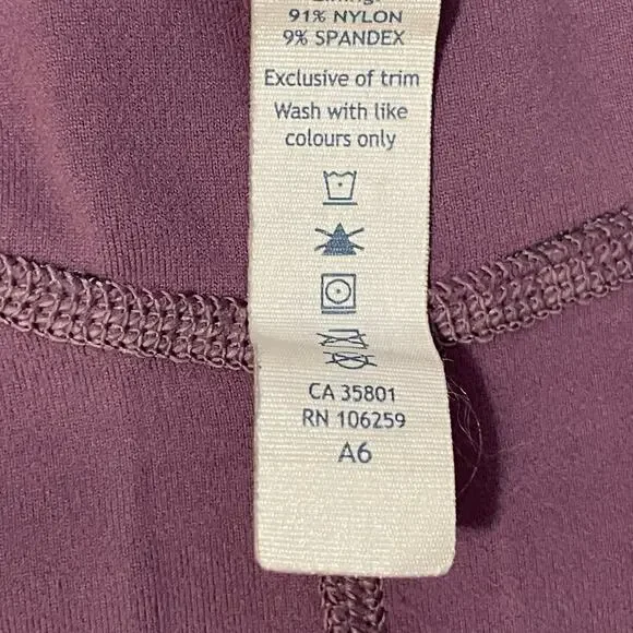 Lululemon Athletica Women's Rebel Runner Jacket Long Sleeve Size 4 Purple Gray